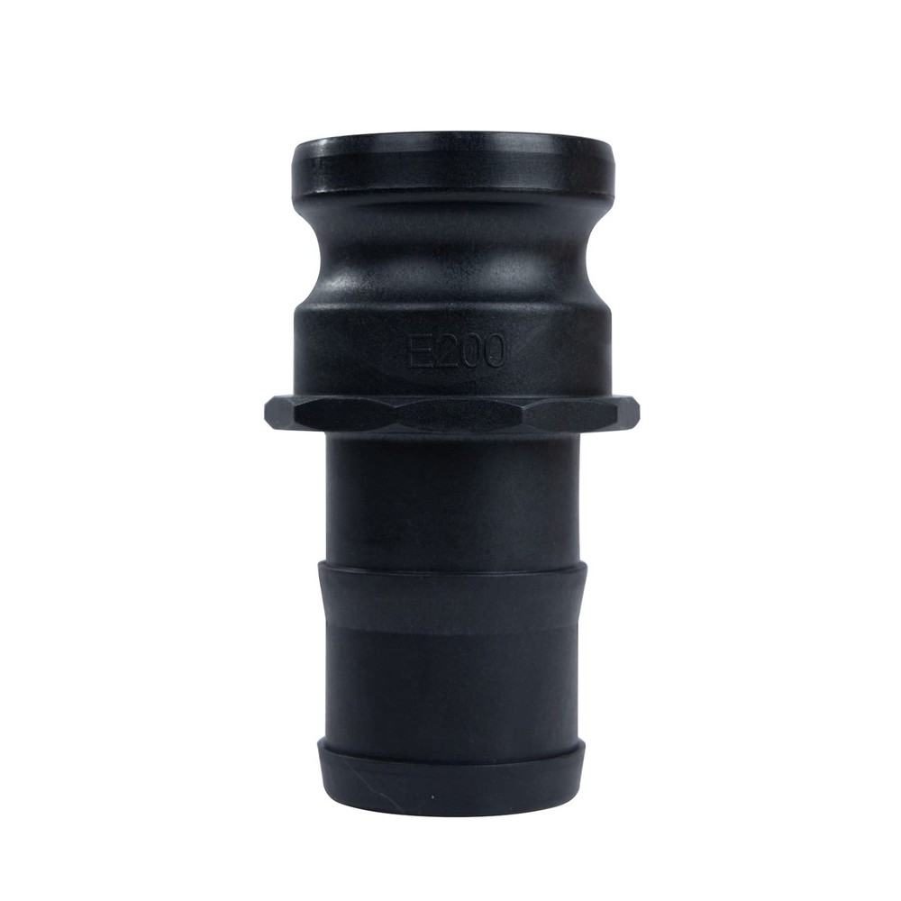 2 pcs Polypropylene Cam lock Fittings 2" Part E Cam and Groove Hose Fitting M...