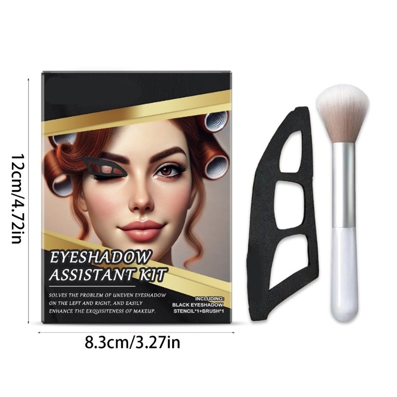 Eyeshadow Tool Eyeshadow Assistant Kits Makeup Brush Eyeshadow Stencils