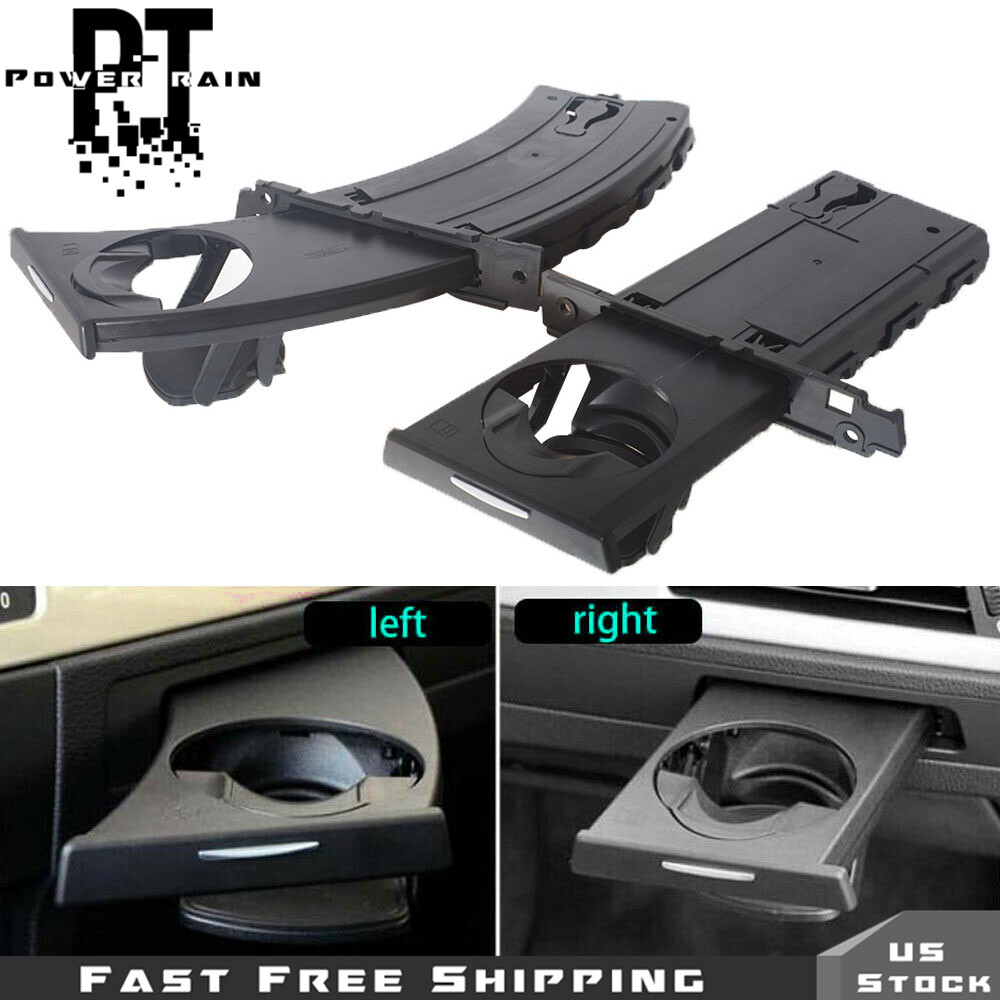 Left +Right Side Front Cup Holder For BMW E90 E91 E92 51459173463 51459173469