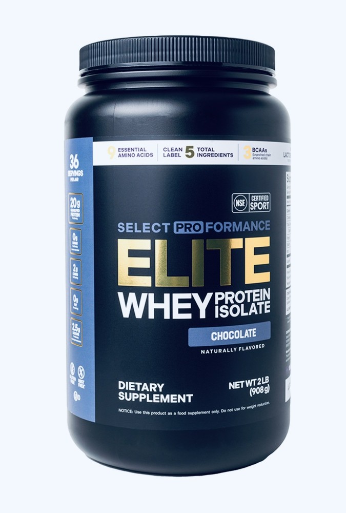 Elite Whey Protein Isolate 12 LBS