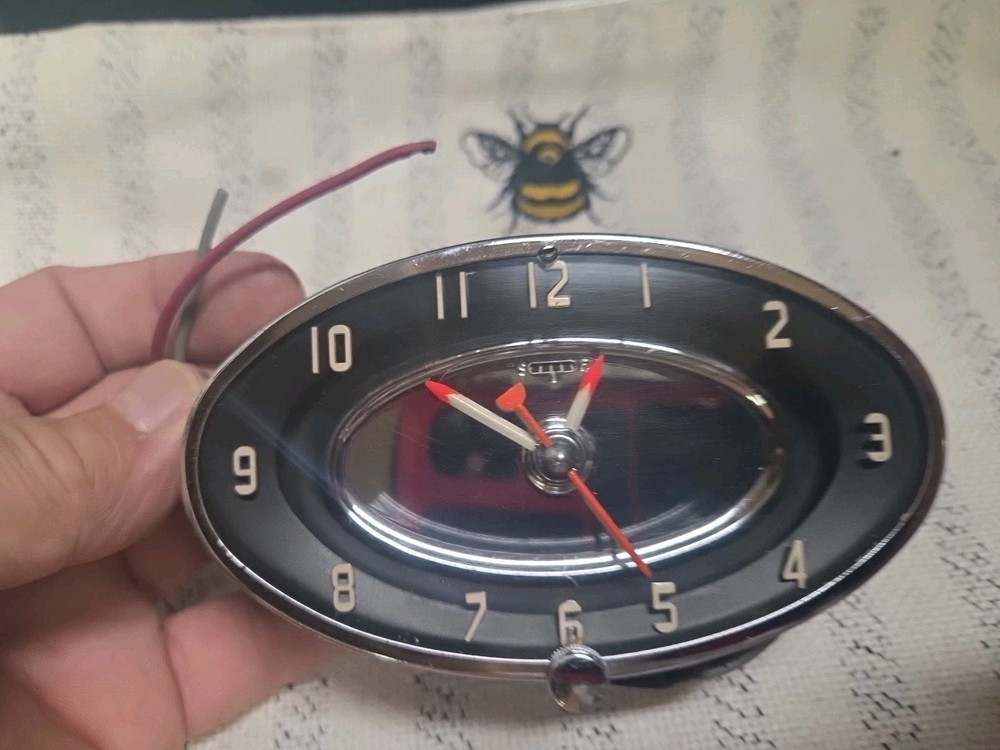 Serviced Working 1956 Oldsmobile CLOCK 56