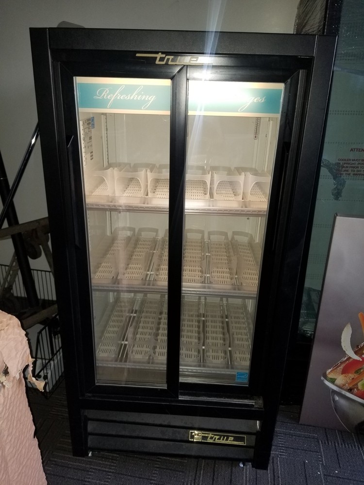 USED 2 Glass Door Merchandiser