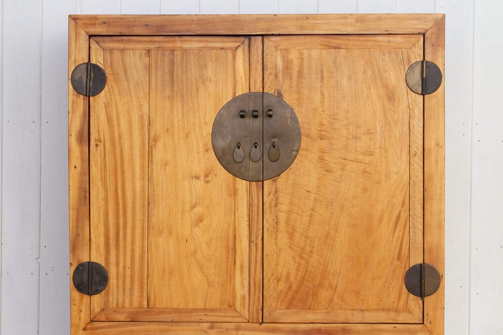 Antique Asian Cedar Armoire