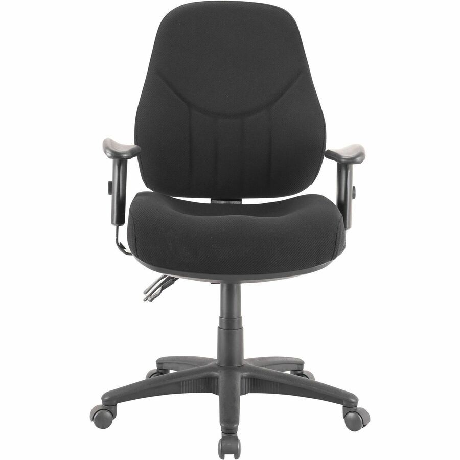 Lorell LLR81103 Baily High-back Multi-task Chair Black
