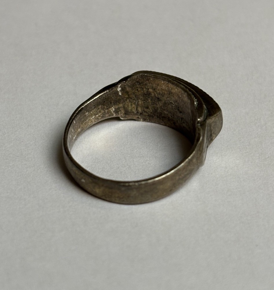 ORIGINAL WWII Philippines 1945 Engraved Ring
