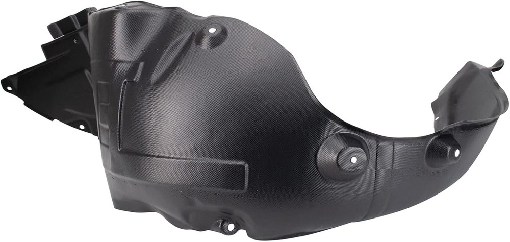 Left Driver Side Inner Fender Liner - Direct Fit Black Plastic 2011-2013