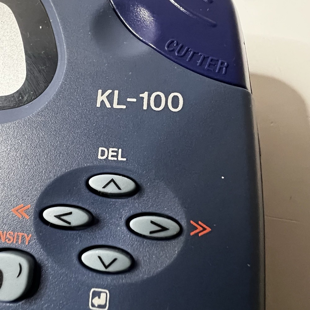 Casio EZ-Label Printer KL-100 - Blue Tested And Working