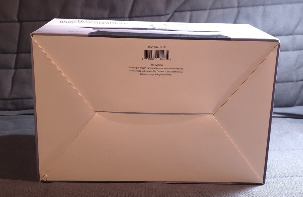 Sharper Image Heating /Cooling Beverage Base With Wireless Charger New In Box