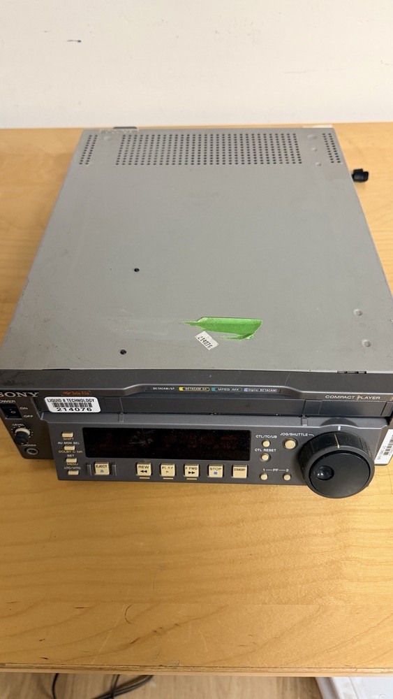 Sony J-3 Compact Player Betacam - SDI OUT (Working please read below)