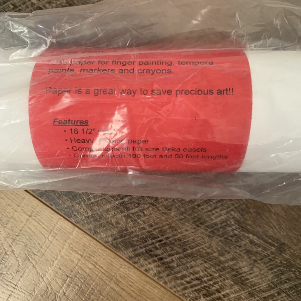 Beka Easel Paper Roll Refill, Hanging System Or Top-Mounted Easel