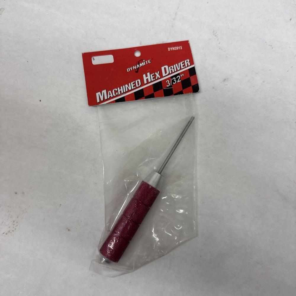 Dynamite Machined Hex Driver (Red) (3/32") [DYN2912]