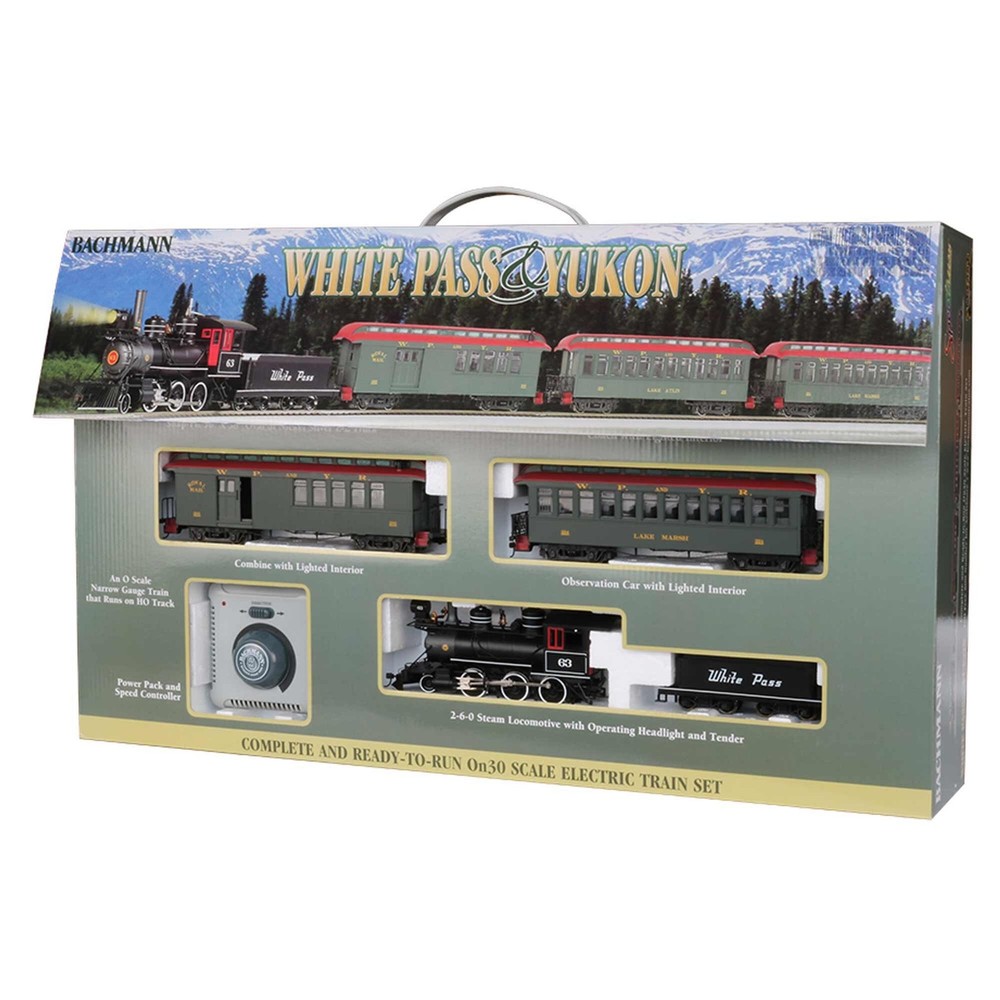 ON30 White Pass and Yukon Passenger Train Set