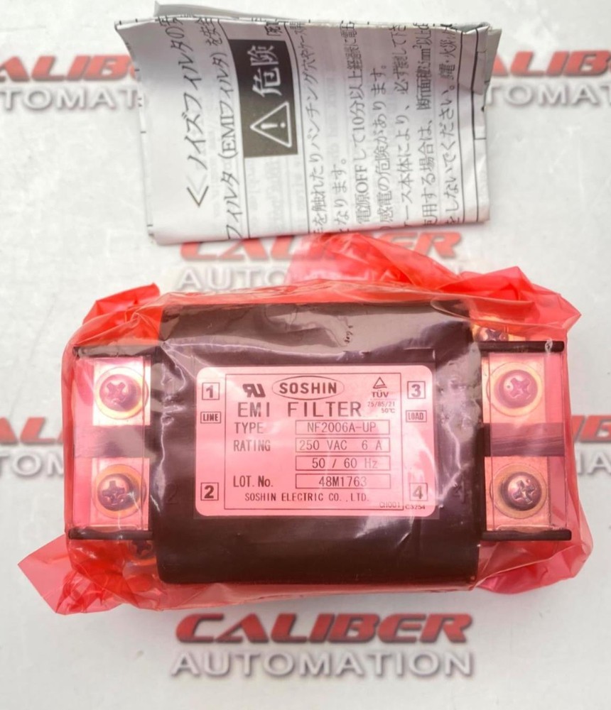 SOSHIN NF2006A-UP EMI Filter (NEW)