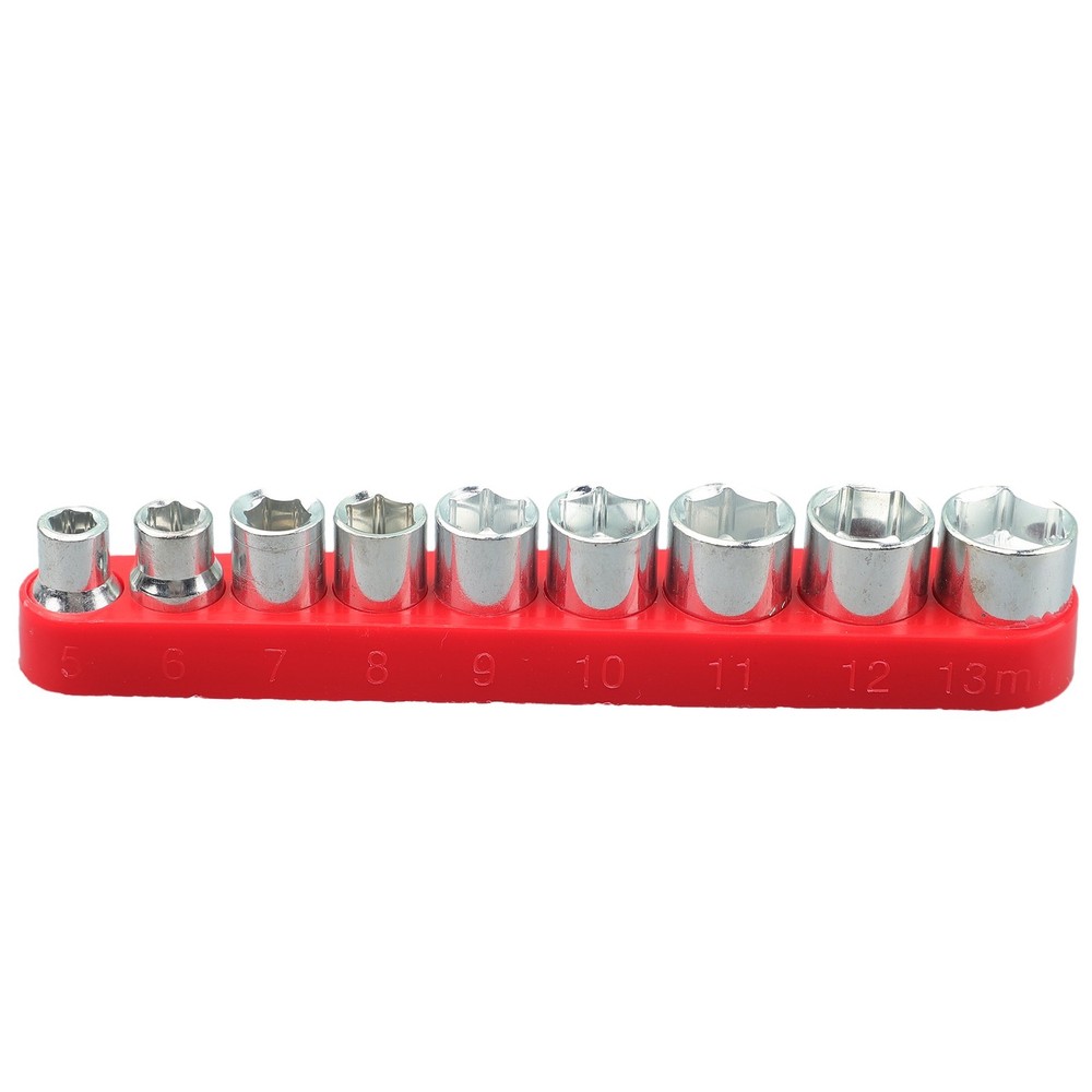 9 Pieces/set Hexagon Key Sleeve Socket Combination Carbon Steel Hexagon Socket