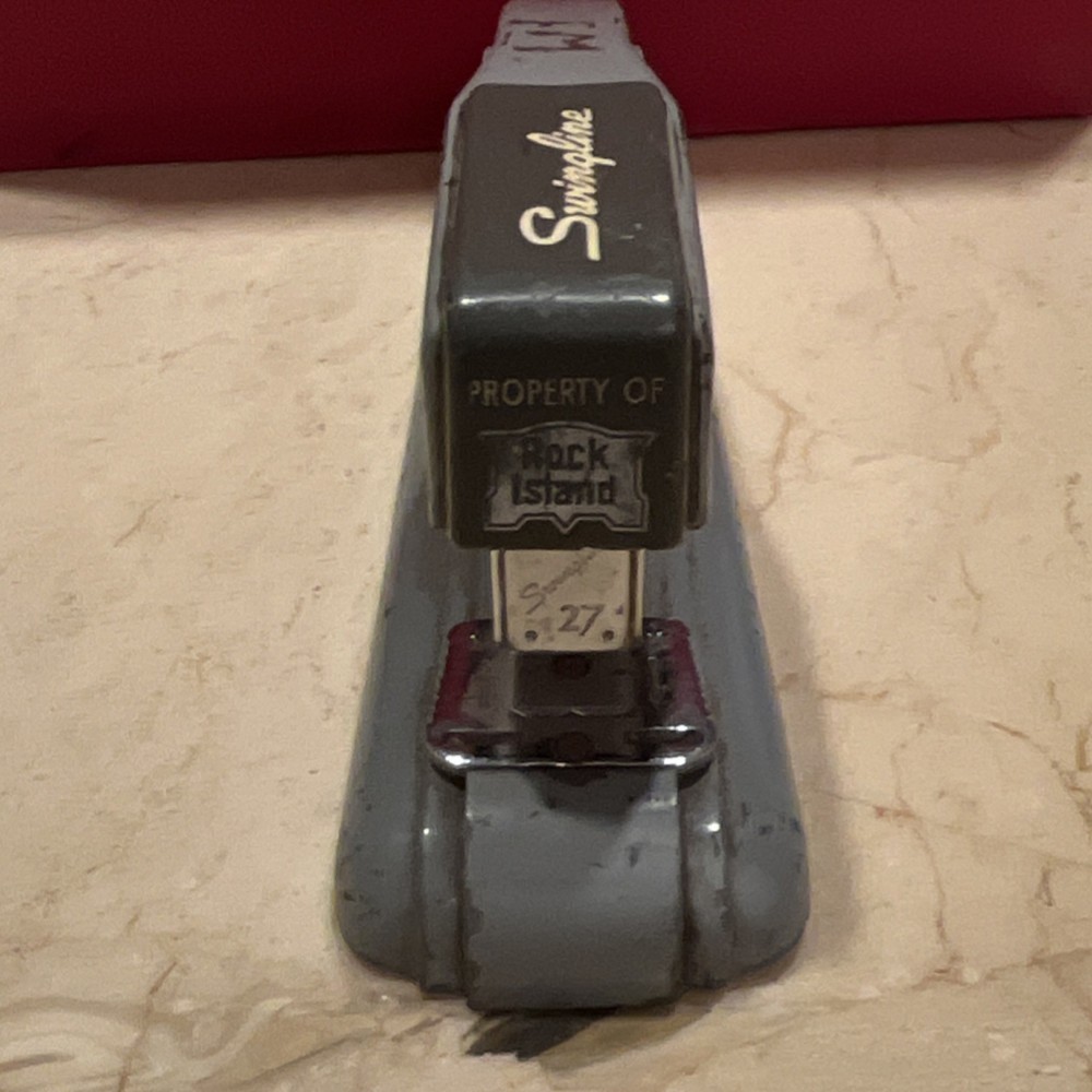 Swingline 27 Standard Stapler, Gray Desk Stapler, Model 27