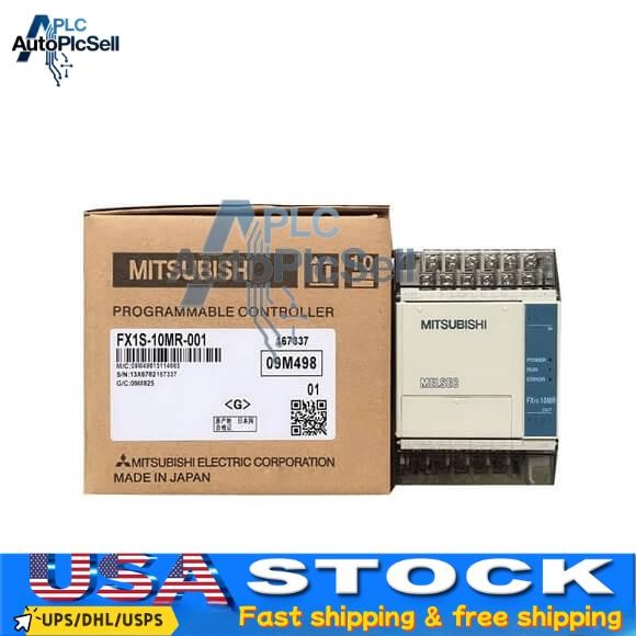 New Mitsubishi FX1S-10MR-001 Programmable Controller FX1S10MR001 Fast Ship