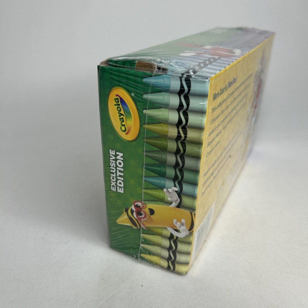 2017 Crayola Exclusive Edition 124 Crayon Box Set Introducing Bluetiful NEW