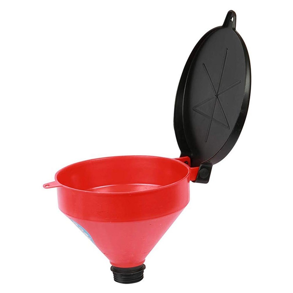 Wirthco Funnel King 4 Qt. Drum Funnel 32425 with 2" Threads & Lockable Lid