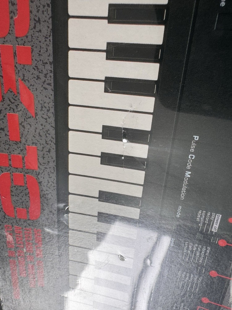 Vintage CASIO SK-10 Sampling keyboard Brand new Sealed!