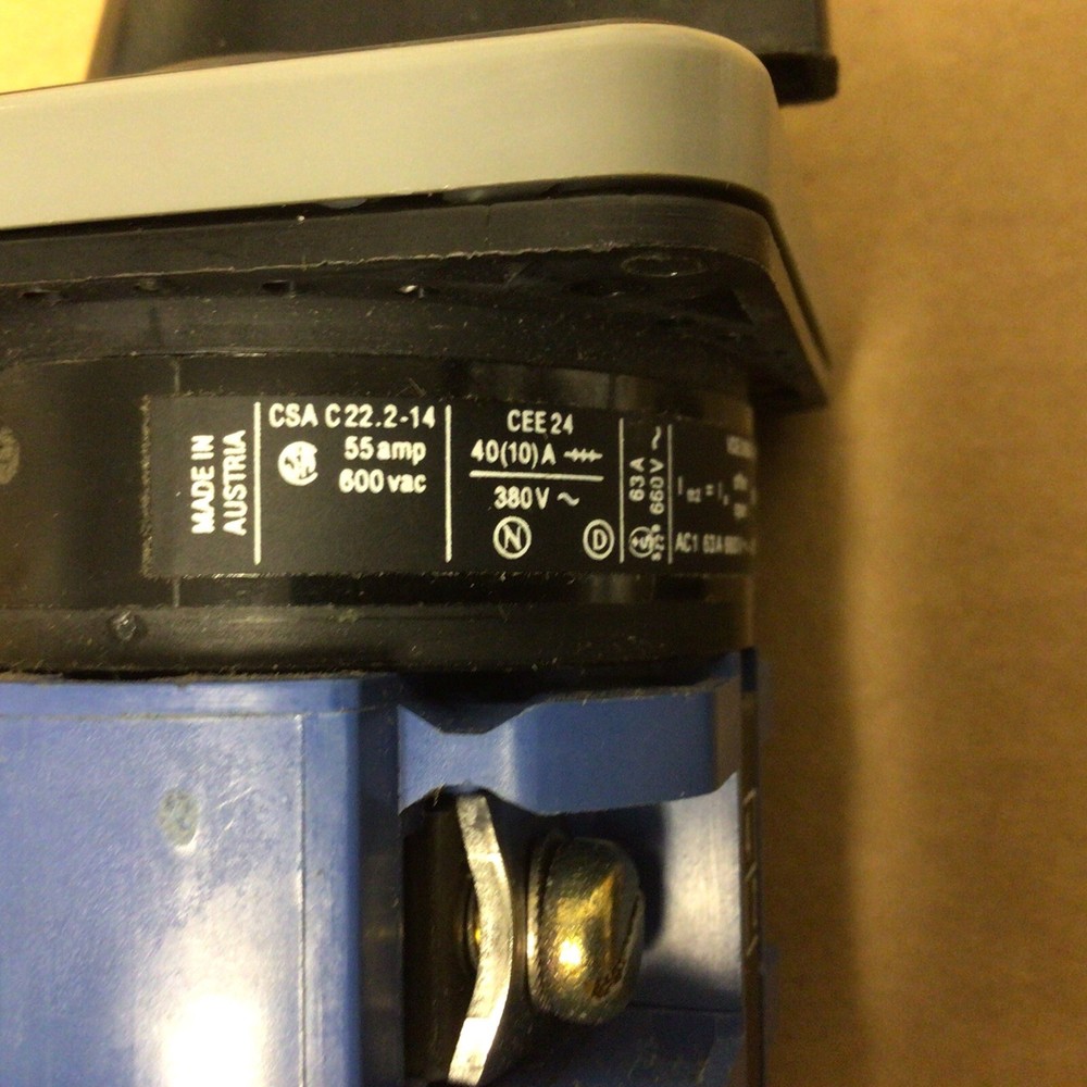 Kraus & Naimer Control Switch CSA C22-14 CEE-24