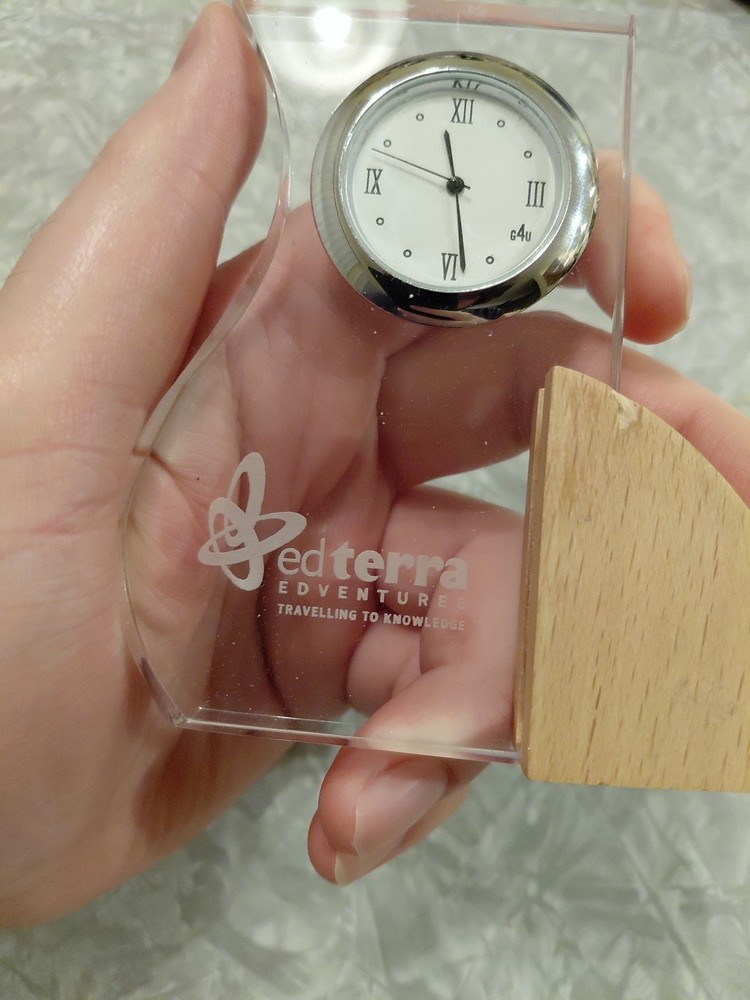 Ed Terra Adventures Mini Clock