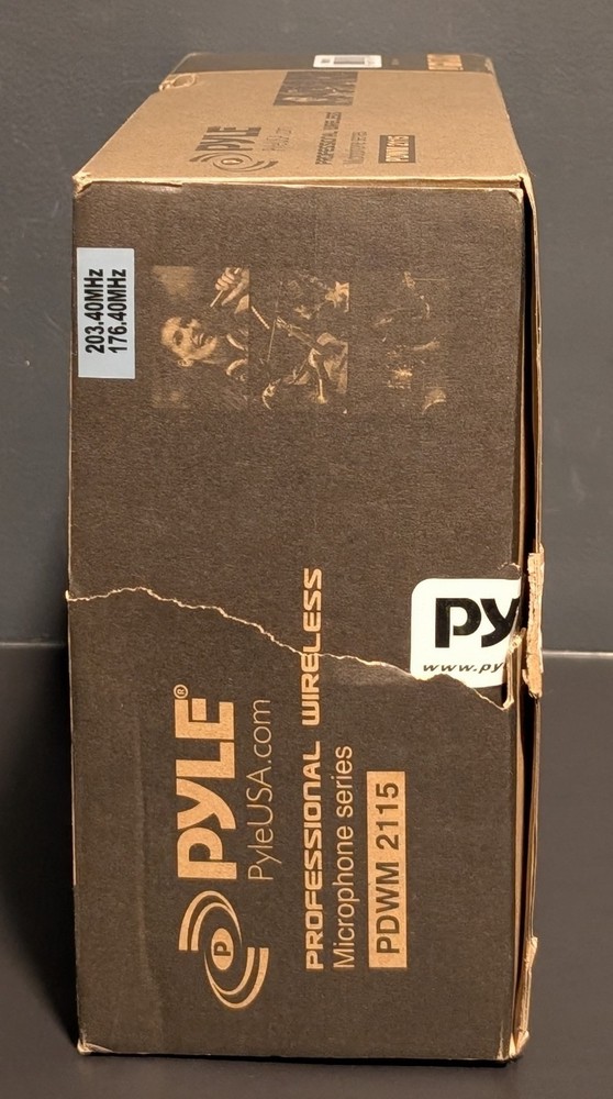 Pyle Professional PDWM2115 Wireless Microphone System - New Open Box