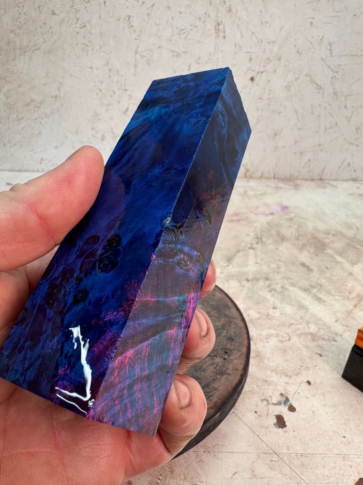 Stabilized Box Elder Burl Turning Blank or Knife Blank | SBEB 1246