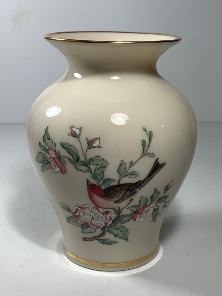 Lenox Serenade Bird Vase 5.75 in.