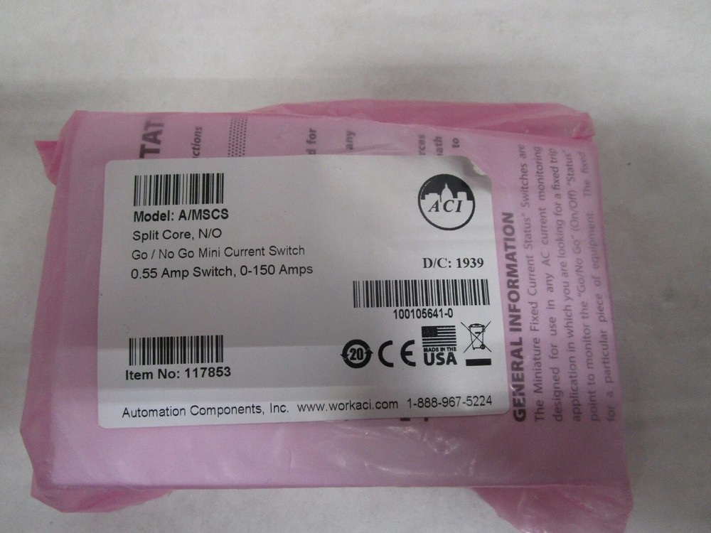 ACI AUTOMATION COMPONENTS INC A/MSCS