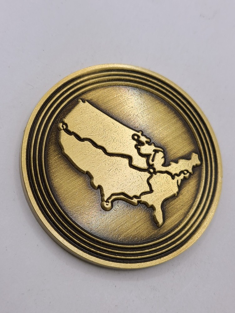 National Eucharistic Pilgrimage Brass Coin