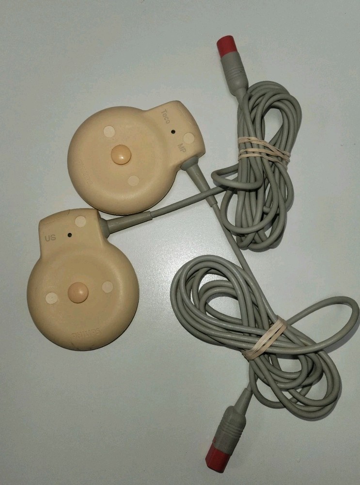 Lot of 2 Philips M2736A Transducer