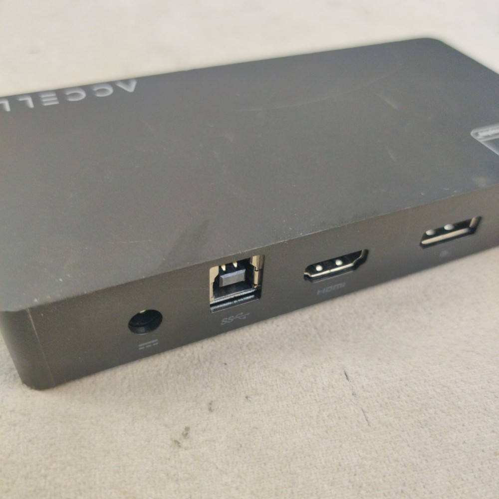 Accell USB 3.0 Full Function Docking Station for PC & Mac 4k NO CORDS, DOCK ONLY