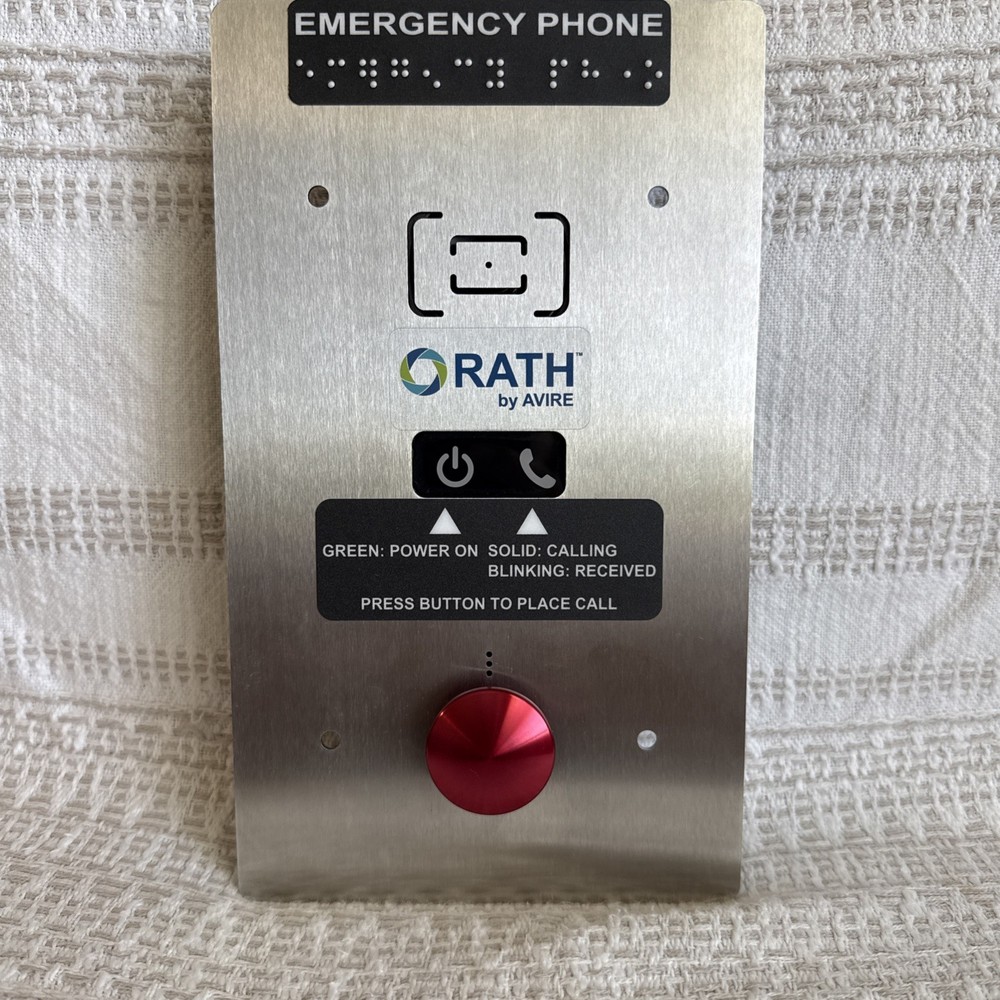 Rath By Avire Call Box Face Only - 3300FSN For Elevators