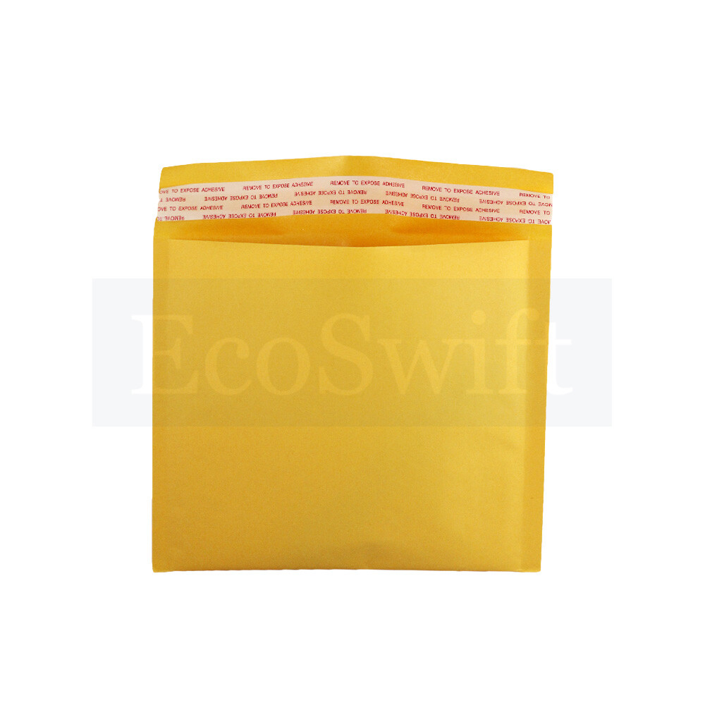100 #CD 7.25 x 8 ECOSWIFT KRAFT BUBBLE MAILERS CD ROM ENVELOPES
