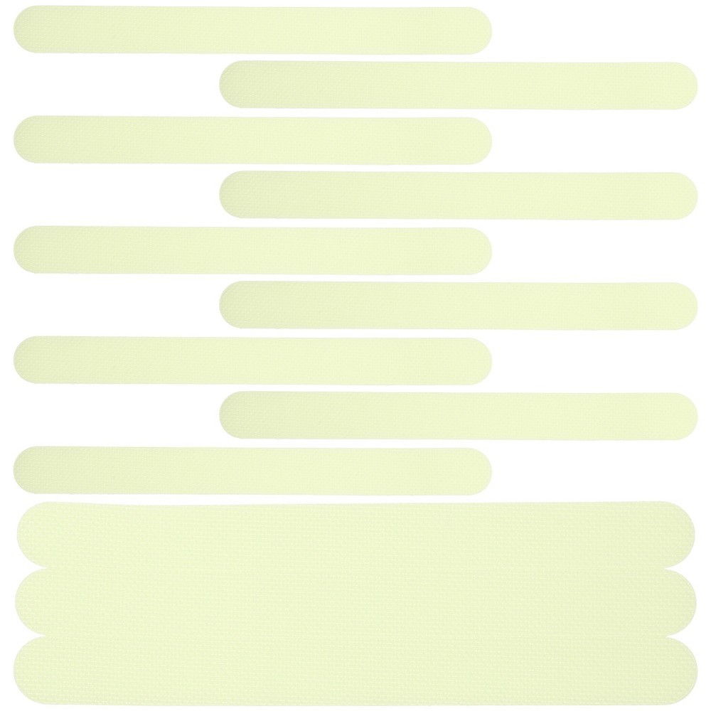 24 Pcs Non Slipping Sticker Glow In The Dark Reflective Anti Strips