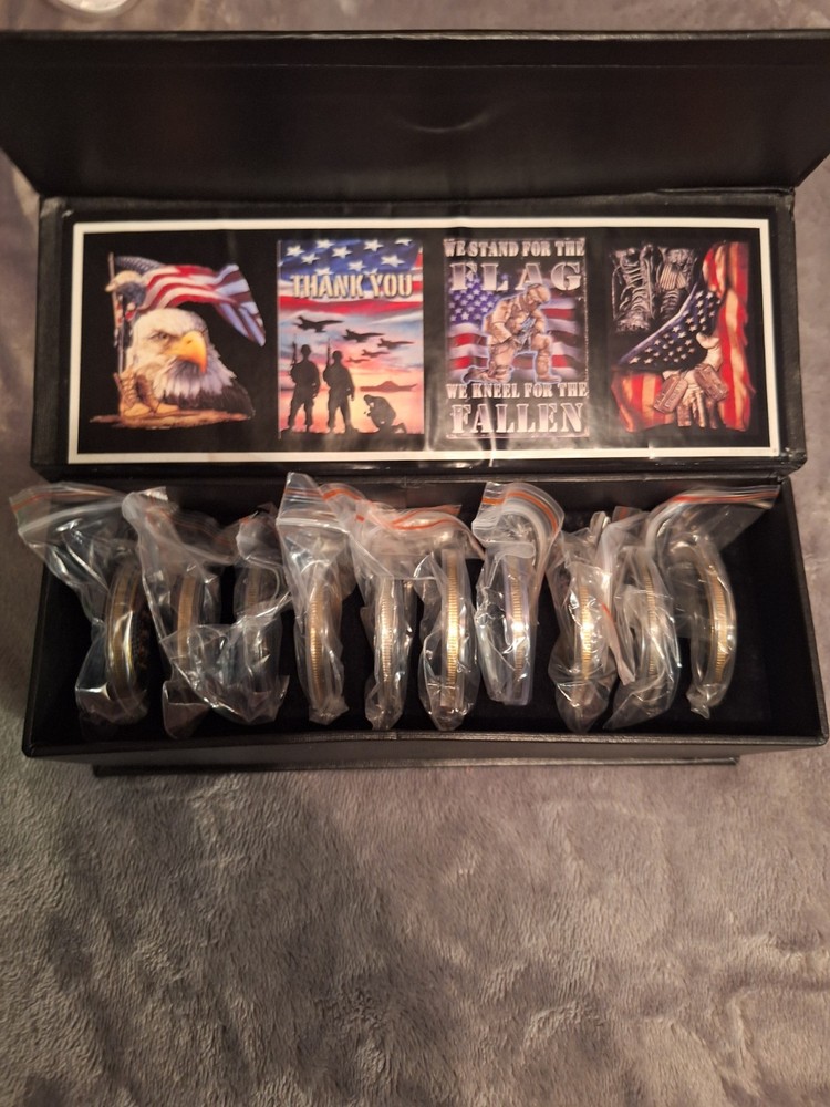 veteran 10pc. boxed set coins