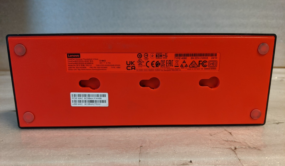 Lenovo ThinkPad Universal Thunderbolt 4 Dock DK2131