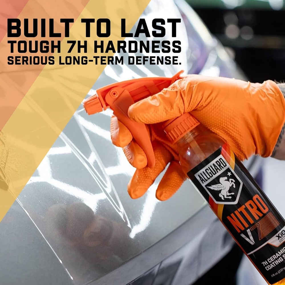 NITRO V7 Spray - 7H Ceramic Coating Spray with Proprietary XiO2™ Formula Creat