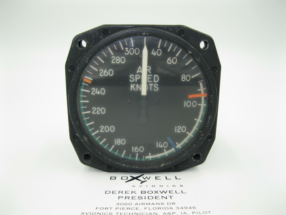 Sigma-Tek Airspeed Indicator EA5176-1-SAC