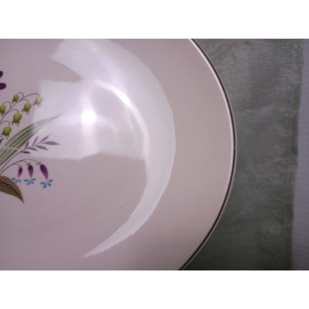 Edwin M. Knowles China Company "Chalet" Pattern Vintage Serving Platter