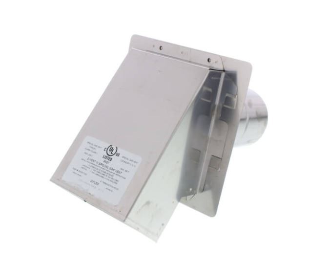 Z-Flex Z-Vent 3" Termination Hood Stainless Steel Venting (2SVSHTX03)