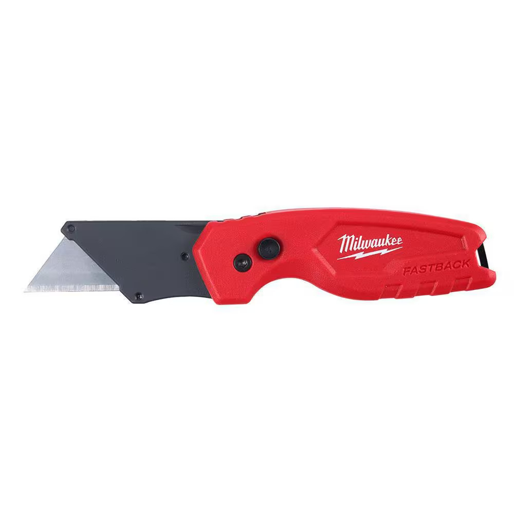 NEW Durable FASTBACK Compact Folding Utility Knife with General Purpose Blade