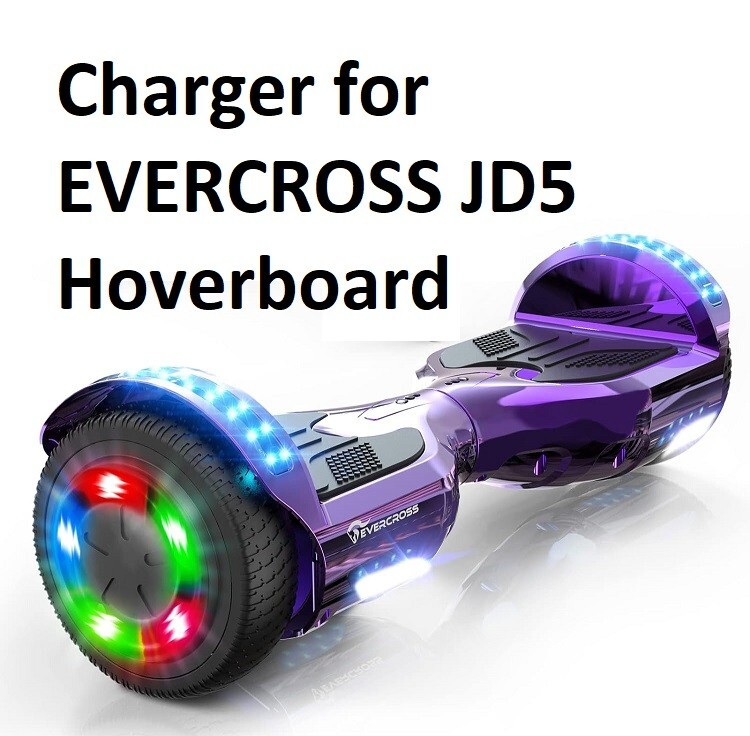 🔥AC Adapter battery Charger for evercross JD5 Hoverboard