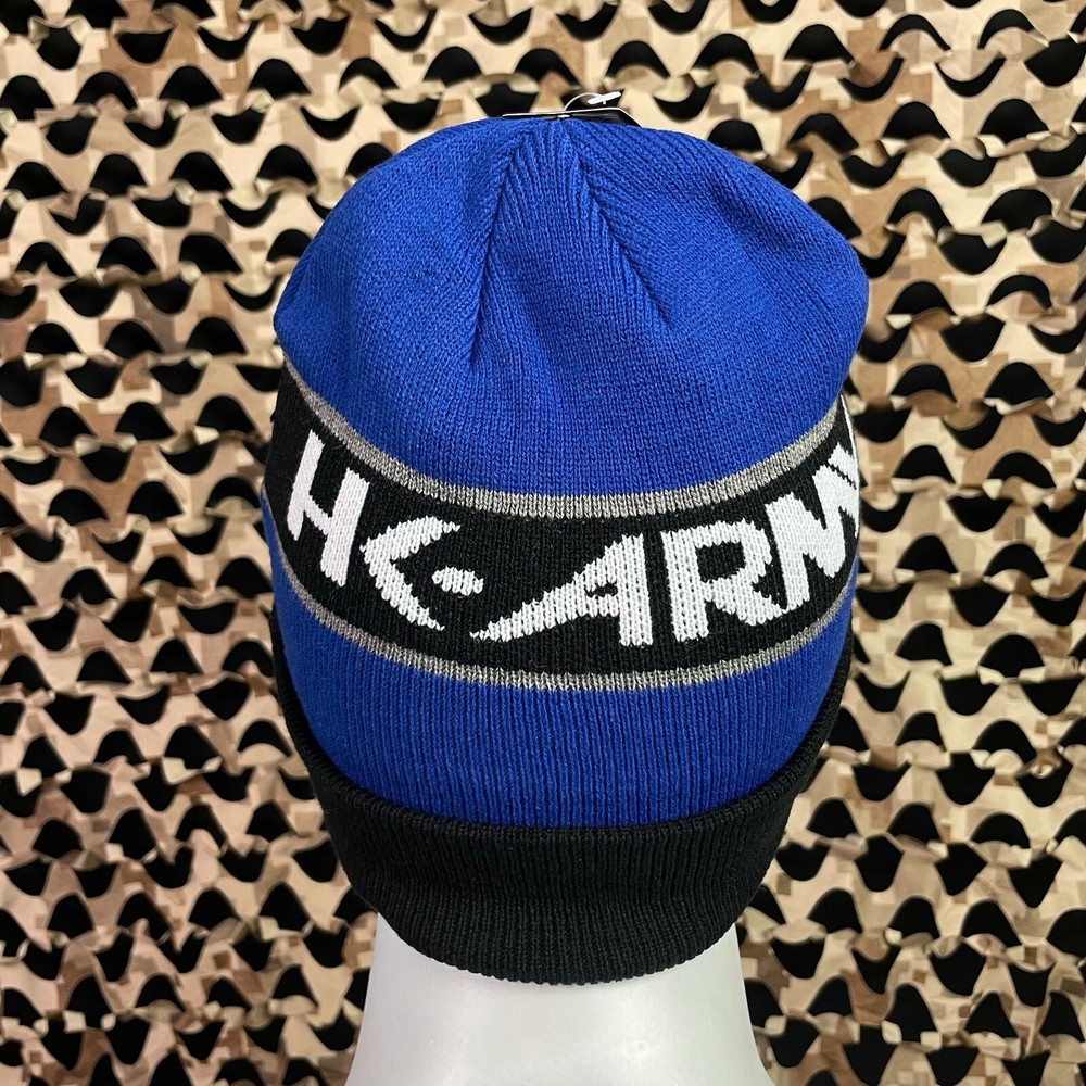 NEW HK Army Attack Beanie - Black/Blue