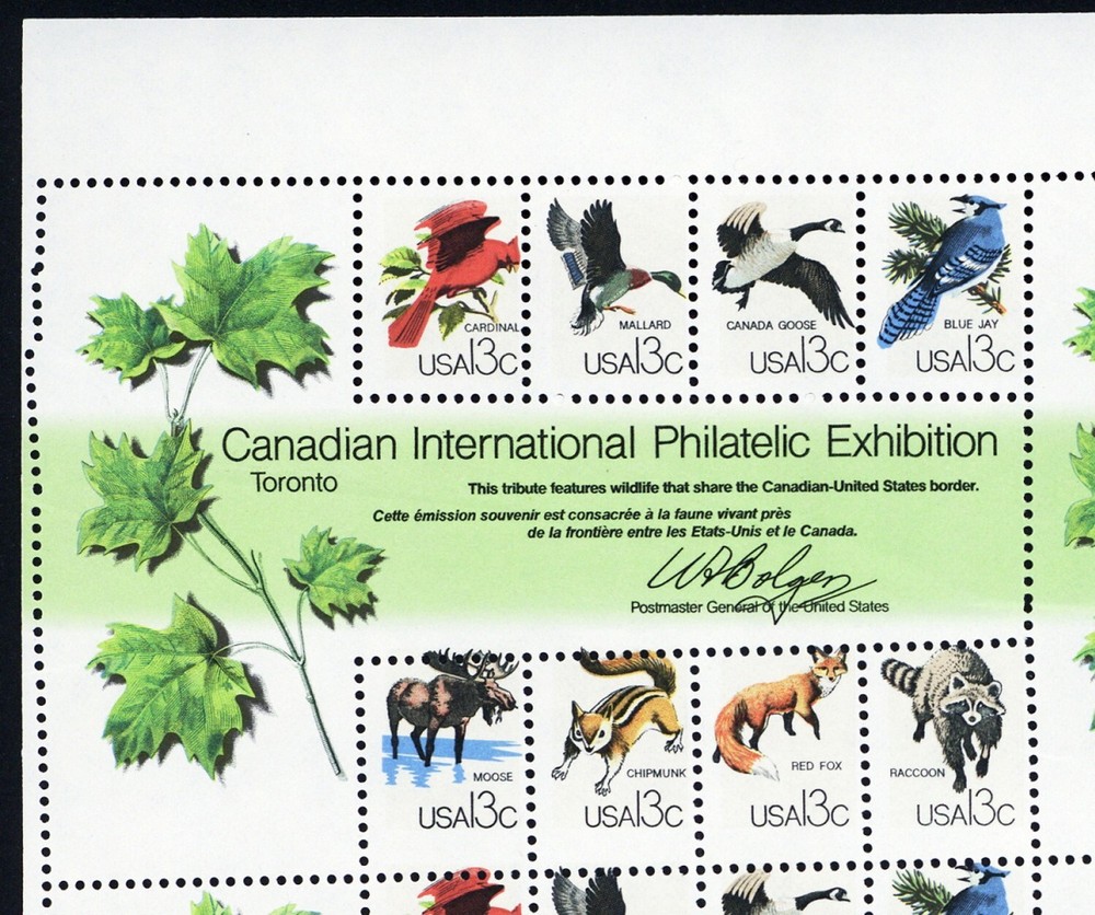 1757a, MNH 13¢ Sheet - Paper Fold Created A Remarkable Error * Stuart Katz