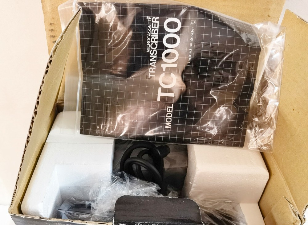 Olympus Pearlcorder TC1000 Microcassette Transcriber