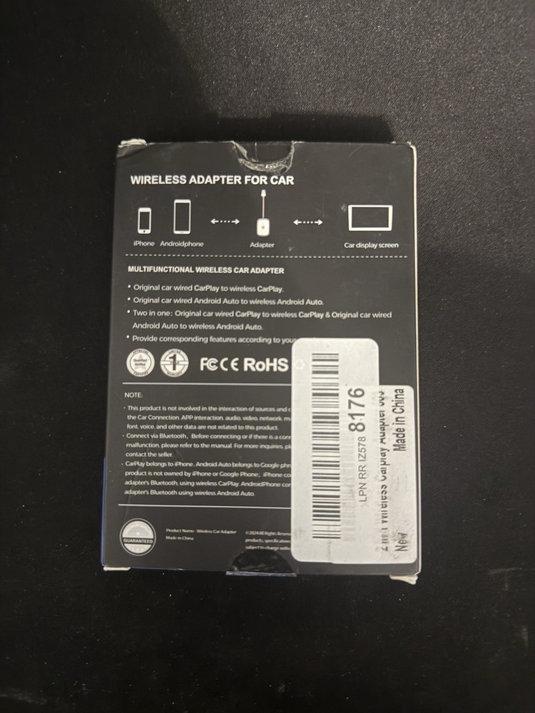 2 In 1 Wireless CarPlay Adapter