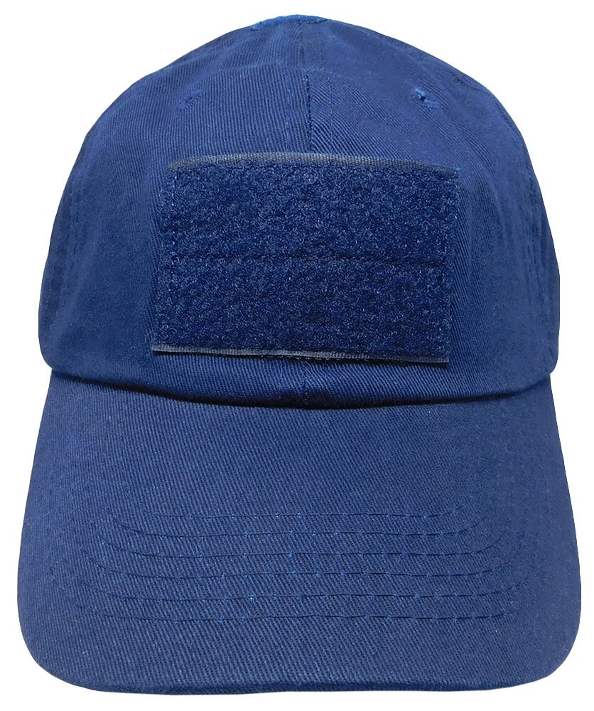 Military Blue Operator Operators Tactical Cap Hat Patch adjustable strap