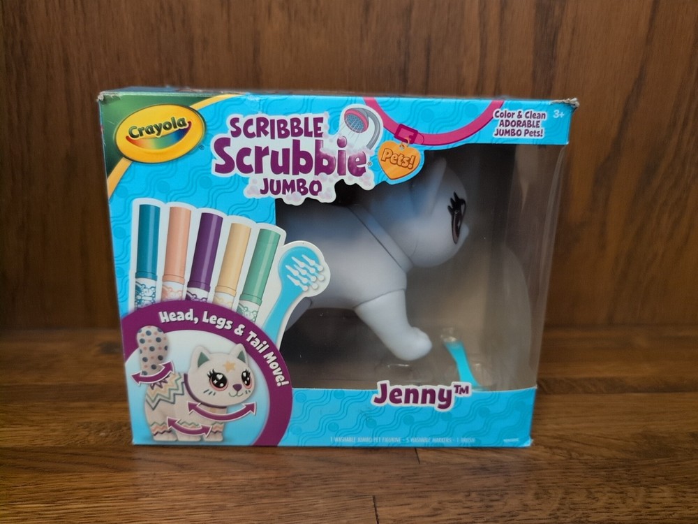 Crayola Scribble Scrubble Jumbo Pet Cat Jenny