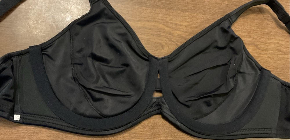 SPANX Low Profile Minimizer Unlined Full Coverage 30035R Black 34D NWT